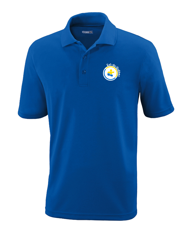 JDQ EST-DU-QUÉBEC - 88181 Polo piqué Origine homme - SE. S15603 (AVG)