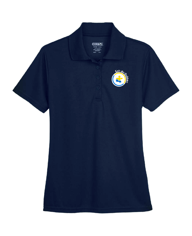 JDQ EST-DU-QUÉBEC - 78181 Polo piqué Origin femme - SE. S15603 (AVG)