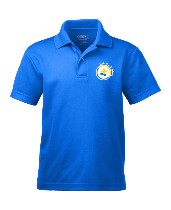 JDQ EST-DU-QUÉBEC - 88181Y Polo Piqué Origine Pour Jeunes - SE. S15603 (AVG)