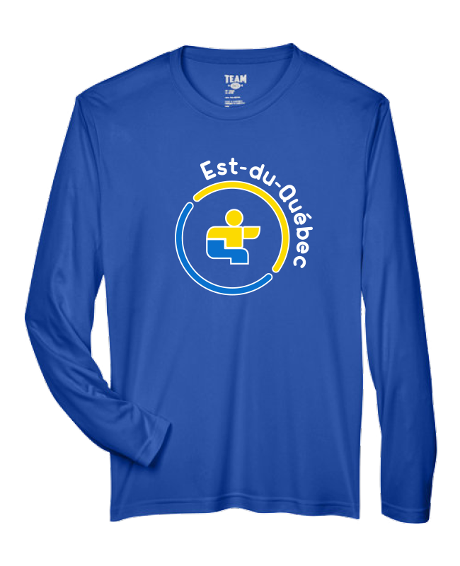JDQ EST-DU-QUÉBEC - TT11L T-Shirt manches longues Performance homme - SE. S15605 (AV)